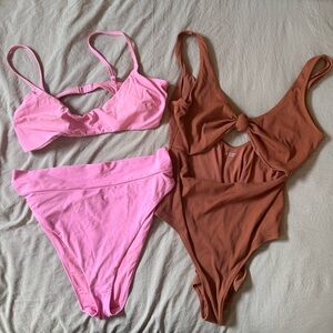 Lot of 2 Aerie Swimsuits
